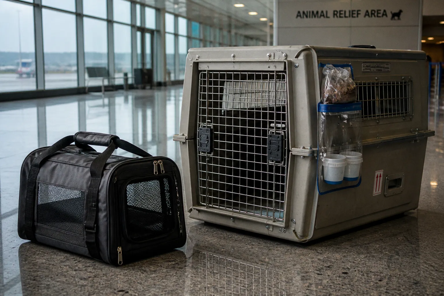 Airline pet travel: choosing between cabin and cargo transport