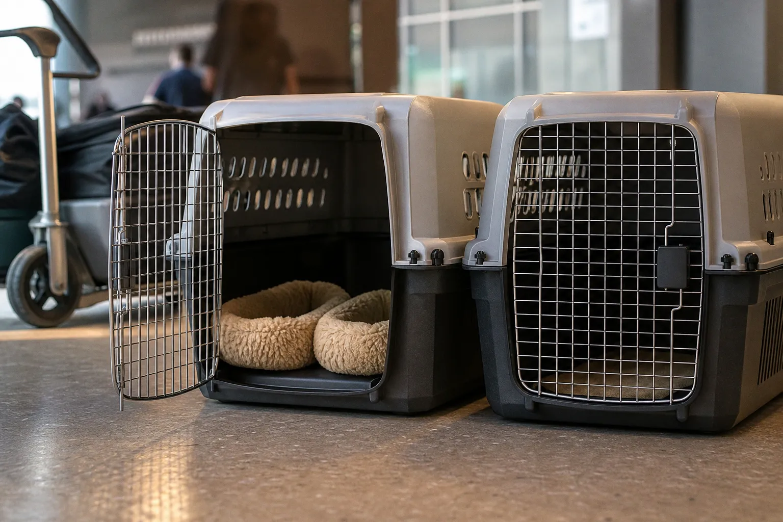 Can Two Dogs Share a Travel Crate?