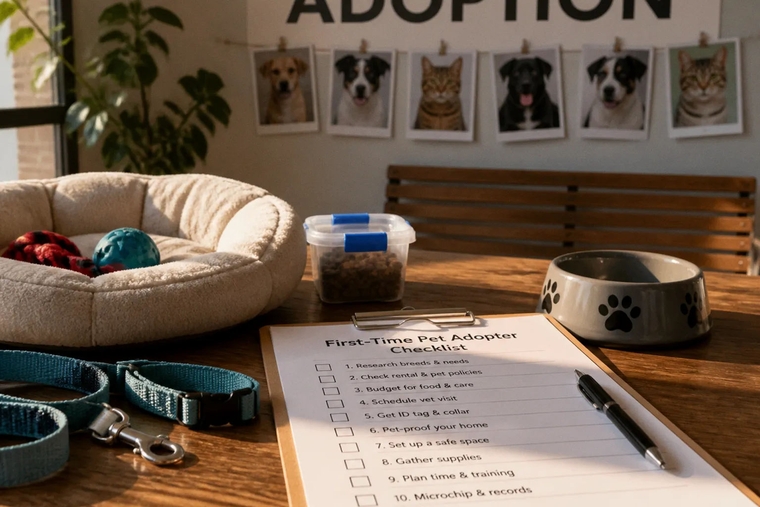 Essential Operational Checklist for First-Time Pet Adopters