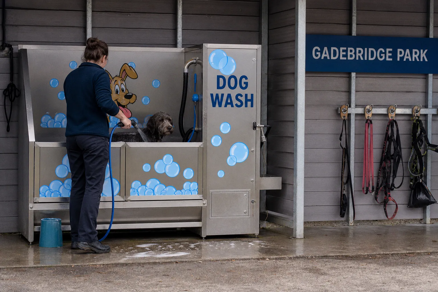 Evaluating the New Self-Service Dog Wash at Gadebridge Park for Professional Walkers