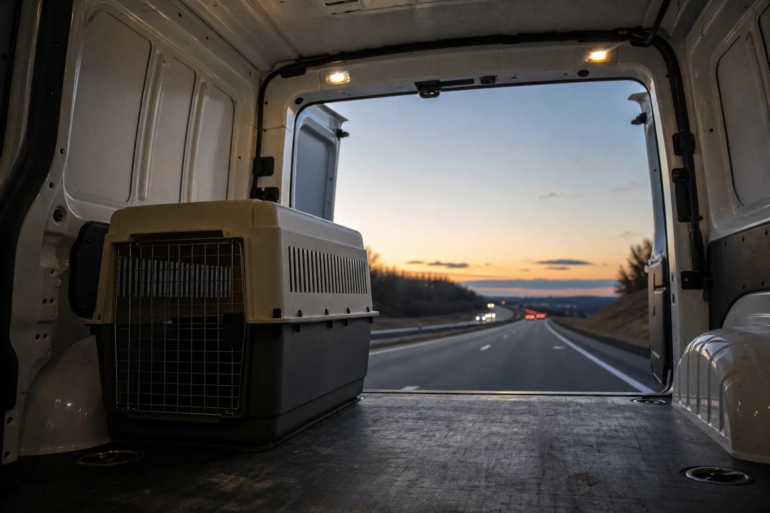 Long-distance ground pet transport: key travel milestones
