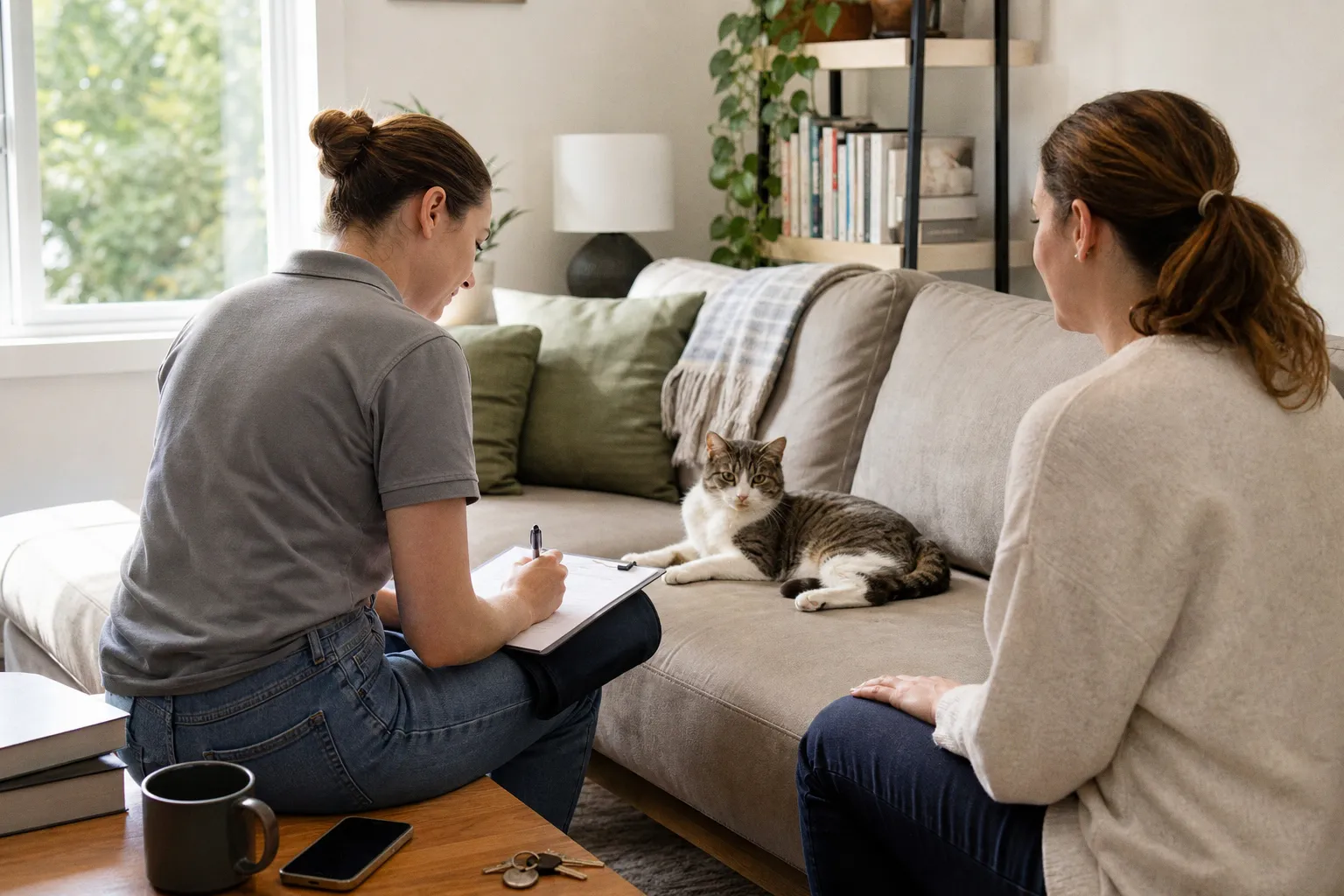 Professional cat sitting: milestones for high-standard care