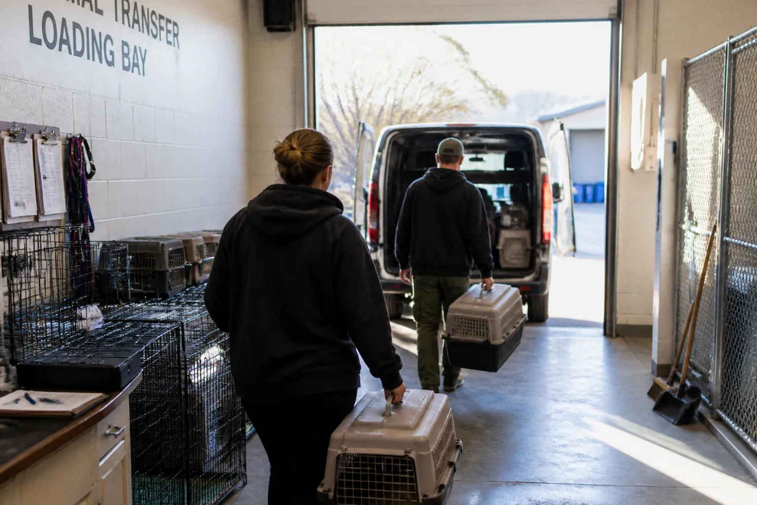 Relay vs. Direct Routes for Shelter Dog Transport
